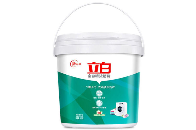 立白超浓缩洗衣粉(桶装) 900G